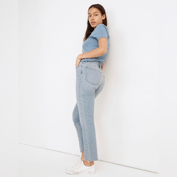 NWT Madewell The Curvy Perfect Vintage Jean in Ellicott Wash - Picture 1 of 12